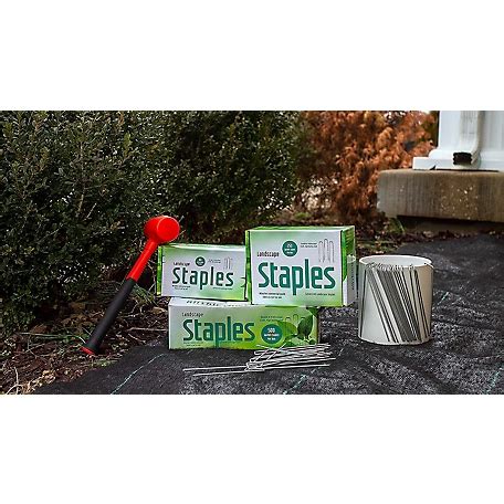 metal fabric staples|AllThing 6 in. Metal Galvanized Garden Stakes .